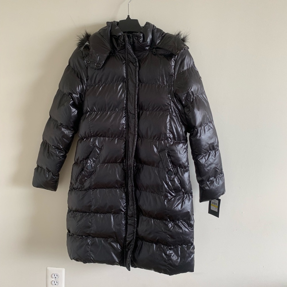 Andrew Marc Packable Puffer Down Coat